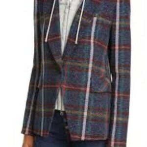 Zane Dickey Jacket by Veronica Beard plaid 12
